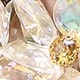 金色綁帶
