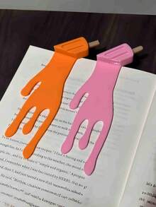 1pc Fun Ice Cream Cone Page Marker - Non-Slip Bookmark, Ice Cream Cone Shape - Bookmark - View 4