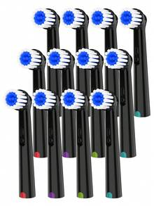 4/12/20 Count Compatible With OralB Electric Toothbrush Replacement Soft Bristles Brush Heads, Toothbrush Head Refills Compatible With Oralb Pro Series Electric Toothbrushes, For Sensitive Care - View 1