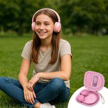 Casmilee Wireless Earphone Case And Carrying Case Compatible With Over-Ear Models, Gray (Box) XMCB - 羅莎 - 查看 8