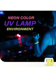 100pcs/5pcs Pack Fluorescent Star Pattern Paper Wristbands - Event Wristbands Decorated With Star Patterns And Printed With Random Numbers. Ideal Party Accessories Suitable For Various Occasions, Including Music Festivals, Concerts, Birthday Parties, Weddings, Party Games, Theme Parties, Back To School Events, Retro Parties, Etc. - One Size Fits All - View 7