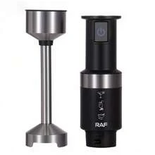 Electric Hand Blender, 28000 Rpm, 400W, 4 Stainless Steel Blades, One Button, Easy To Clean - US A Type Plug(110-127V) - View 2