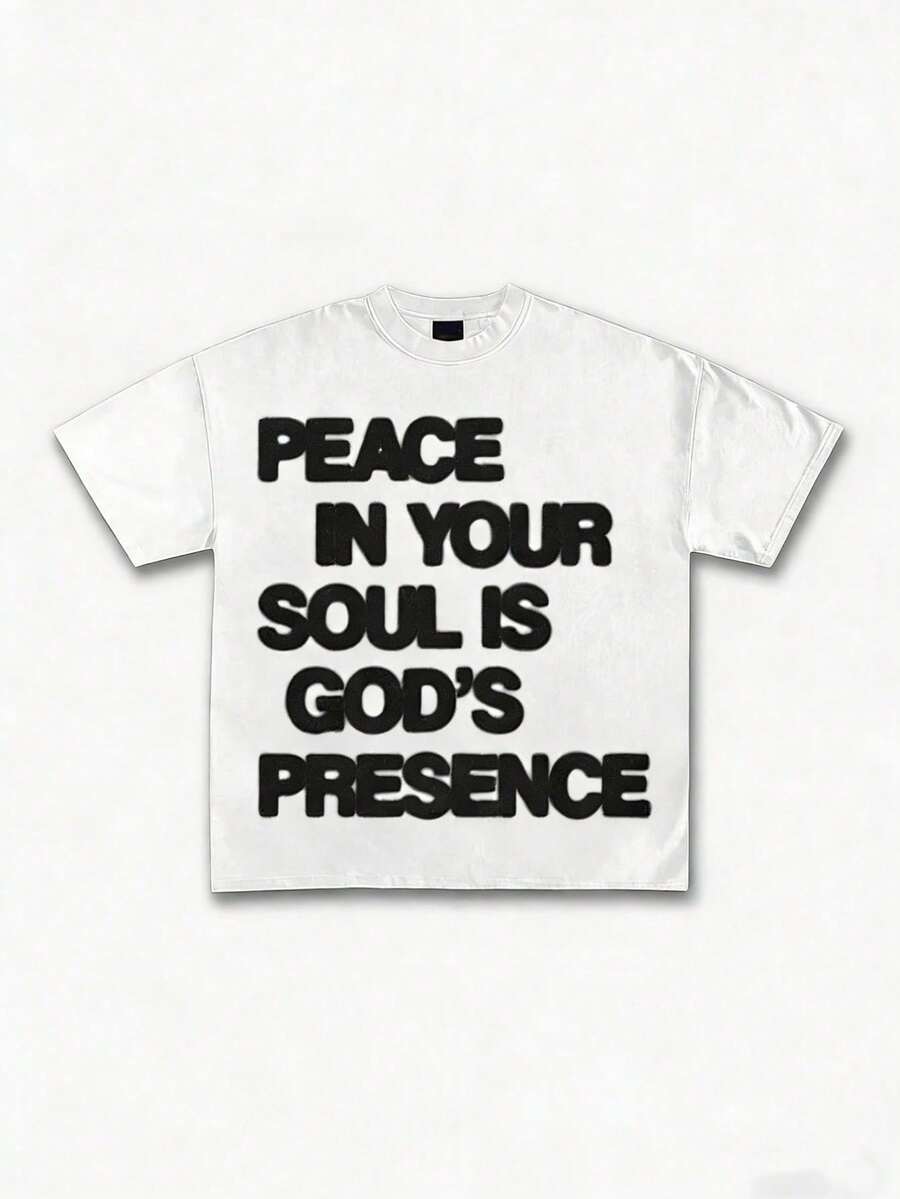 ART OF GOD ON DISPLAY, Custom Graphic Tees For Men - Men's Tees. Casual And Stylish Summer Short-Sleeve Tees Made Of 100% Cotton - White 5 - View 1