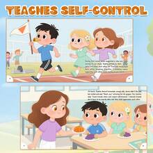 Kids Character Building Reading Game Book, Positivity Perseverance Friendship And Listening Story Series For Social Emotional Learning And Early Growth Back To School - Kids Social Emotional Reading Game Book - View 5