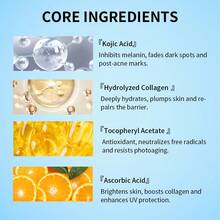 WWP Kojic Acid 50ml SPF50+ 膠原蛋白賦能防曬隔離霜，日常戶外與海灘使用臉部防曬 - 白色 - 查看 4