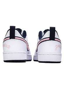 Nike COURT BOROUGH LOW 2 SE1 (GS) 青少年運動鞋，夏季新款兒童復古拼色休閒滑板鞋 DB3090-100 - DB3090-100 - 查看 7