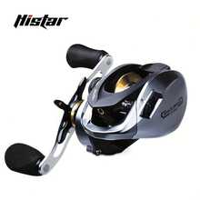 HASIDA Aurora Multipurpose & Ultralight Baitcasting Reel, Anti-Backlash, Shallow & Deep Spool, Long Cast Metal Fishing Reel For Lure Fishing - Silver - View 10