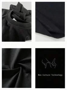 Women T-Shirts - Black - View 4