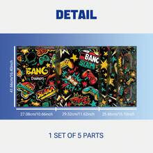 1 Set Stiker Kulit Konsol Game Versi Disc dengan Pola Cetak, Tahan Gores, Anti Selip, Tahan Aus, Film Pelindung Kreatif yang Dipersonalisasi (3 Buah/Set) - View 10