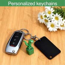 2026 New Lizard Shape Rechargeable Keychain, Sound & Colorful Light Button Toy, Portable Anxiety Relief For Car Acessesories, Bag Charms, Perfect Unique Father's Day Gift For Men, Stress Toy - 1 - View 3