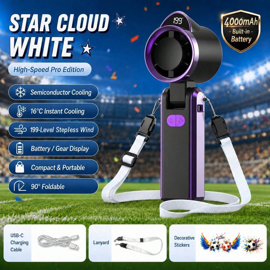 Handle Fans - สีดำ - ดู 1