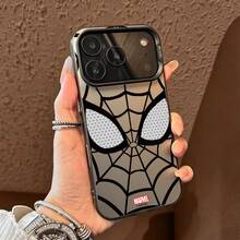 Phone Case: Spider For Man Phone Case For Apple 17, Suitable For  Cartoon Creative  Brand M's For  17/17 ProMax/Air/16Pro/15/14Plus/13/12/11  Trd Spider Web Print Protective Case.Holiday Accessories. - Purple - View 3