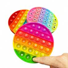 legendstar Juguetes Fidget Educativos para Aprender a Contar Letras y Números, Juegos de Enseñanza de Fonética del Alfabeto ABC, Juegos de Mesa para Practicar Habilidades de Suma y Resta Matemáticas, Regalos de Papelería para Niños de Preescolar de 3+ Años - Multicolor - Ver 8