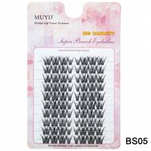 New Fox-Style Straight Eyelashes, 10 Rows, Large Capacity, Slanted Winged, Big Eye Effect, Lightweight, Soft, Fashionable, 3D Natural Thick, Devil Girl Cartoon Style - View 11