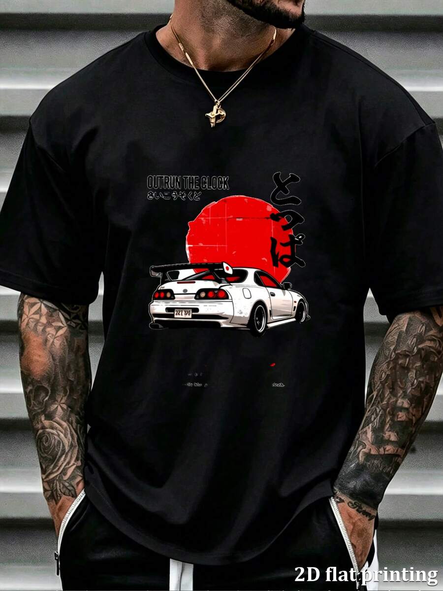 Men T-Shirts - Black - View 1