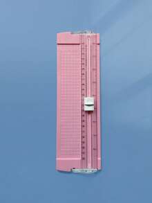 迷你紙切機 便攜式照片修剪器 小型斷頭台式紙切機 A4 手動照片與紙張切割工具 多功能薪資單切紙機 辦公室滑動式分紙器 - 單件 - 查看 17