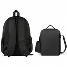 Juego de Mochila 3 en 1, Mochila con Estampado Magnificent View in Banff y Bolsa de Almuerzo, Juego de 3 Piezas, Mochila y Bolsa de Almuerzo, Estilo 4LIN - 1 - Ver 6