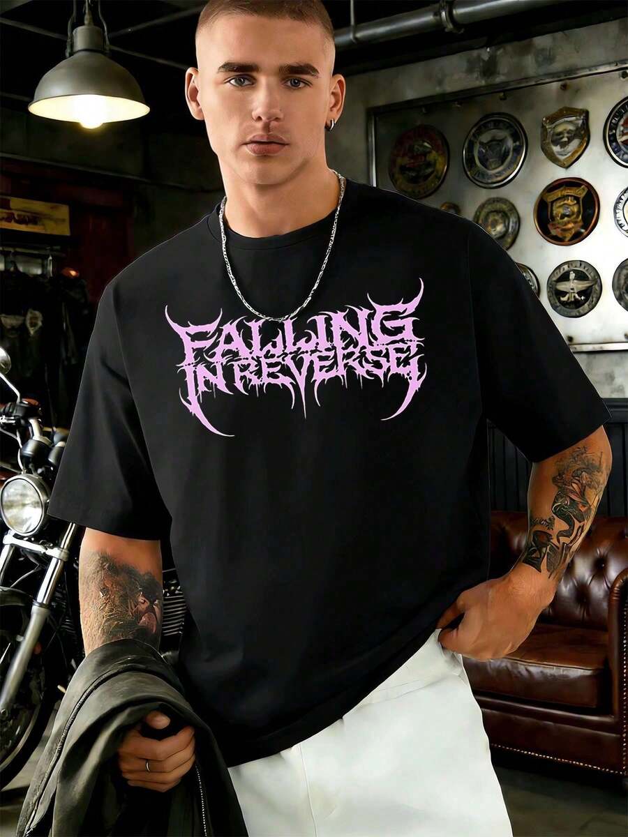 Men T-Shirts - Black - View 1