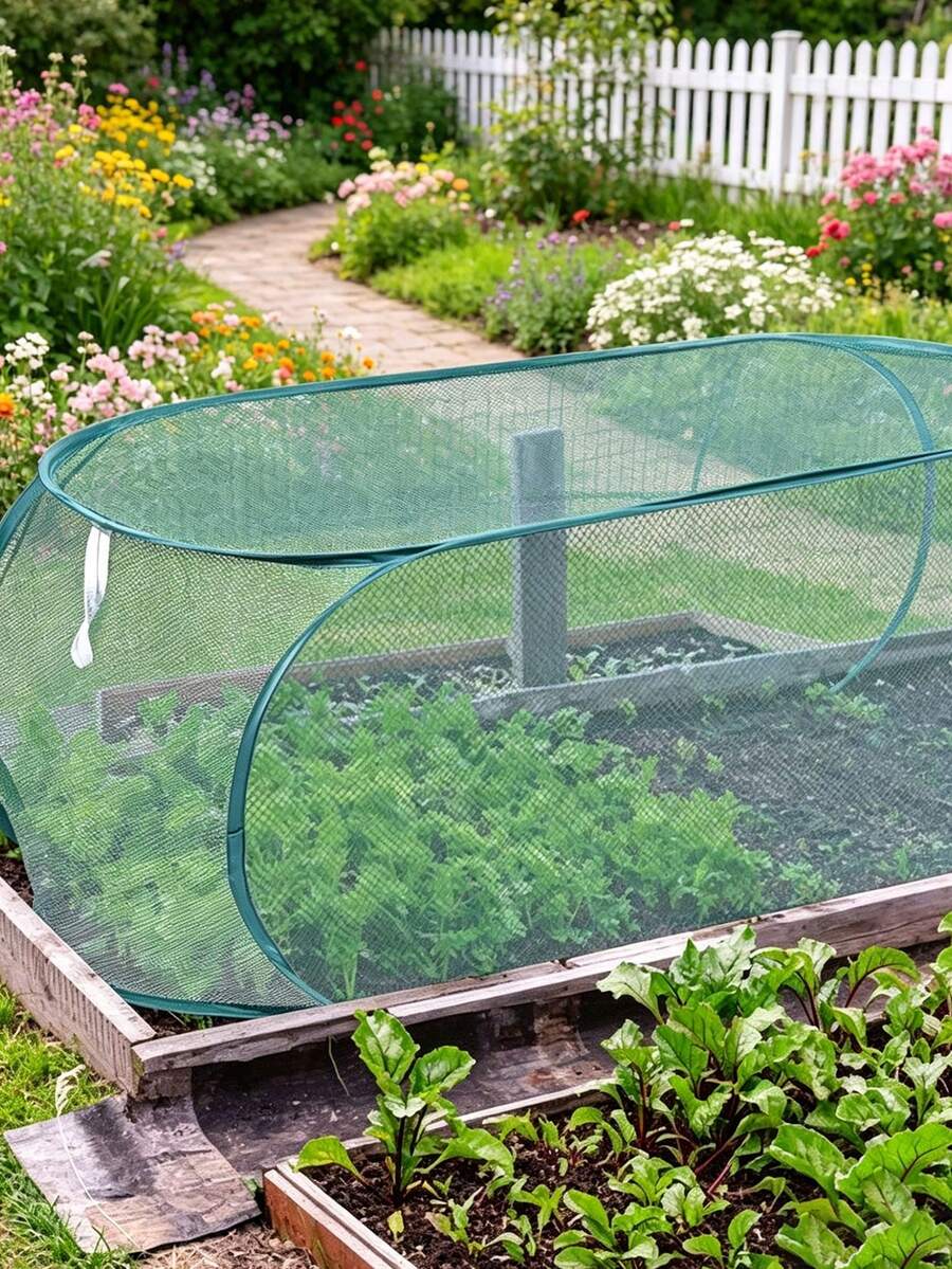 Green Tree Protection Net, Bird Net, Garden Fruit And Vegetable Plant Protection Net, UV Resistant Weatherproof, Customizable, Orchard Isolation Net - Multicolor - View 1