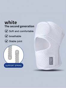 Vilico 1pc Breathable Sports Knee Sleeve, Compression Elastic Knit Knee Support Sleeve, Unisex, Suitable For Gym, Outdoor Activities, Fitness Training, Dance, Ice Skating, Running, Cycling, Yoga Sports Equipment Accessory - Multicolor - View 18