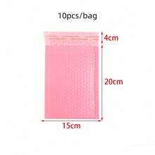 5/10/20pcs PE Thickened Waterproof Composite Pearlized Bubble Mailers, Self-Adhesive Shock-Proof Packing Bags For Clothing, Books, Gifts - Packaging Bags - View 10