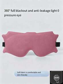 Ultimate Sleep Mask - Adjustable 3D Contoured Eye Mask, Perfect Blackout, Ensure Uninterrupted Sleep, Suitable For Shift Work, Napping, Travel And Relaxation - Comfortable, Soft, Breathable Night Eye Mask, Suitable For All Genders - A - View 10
