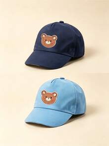 1/2pcs Newborn Baby Panda Baseball Cap, Infant Toddler Boys Girls Sun Hat, Suitable For Outdoor Daily Wear, UV Protection - Multicolor - View 44