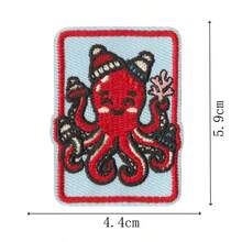 9件組海洋動物貼布組 | 可愛冬季服飾動物熨燙免縫貼布，適用於衛衣、背包、剪貼簿DIY裝飾 - 彩色 - 查看 2