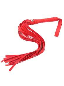 Black Small PU Leather Flogger, BDSM Whip, Bondage Toy For Adult Intimate Games, Sensual SM Products - 1PC - View 14