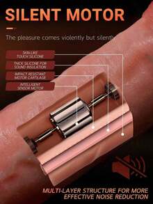 Vaginal G-Spot Stimulator - Spanking Dildo Sex Toy Vibrator - 8.6 Inch Big Thick Dildo Licking Vibrator With 9 Spanking And 9 Vibrating And Heated Licking Modes, Realistic Suction Cup Dildo Adult Toys, Can Be Used In The Bathroom, On The Wall, On The Table,  Reliable, Suitable For Both Women And Couples, Silicone Dildos, Remote Adult Toys For Women And Couples, Silicone Penis Dildo Remote Control Adult Toys. - 均碼 - 查看 6