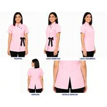 Filipina de chef para mujer - Rosa Pálido - Ver 4