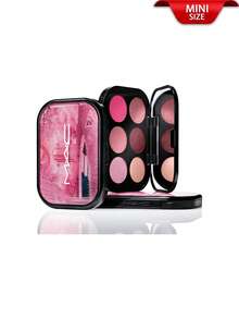 Mac Connect In Colour 眼影盤 #Rose Lens 6.25g/0.22 Oz | 6 色玫瑰色調眼影 | 高顯色單次塗抹覆蓋 | 輕盈絲滑質地 | 均勻順滑暈染 | 適合隱形眼鏡佩戴者 - Rose Lens - 6.25g - 查看 8