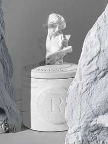 Valentine's Day Gift Statue Scented Candle, Creative Plaster Fragrance Decor, Long-Lasting Indoor Incense Bas-Relief - Multicolor - View 4
