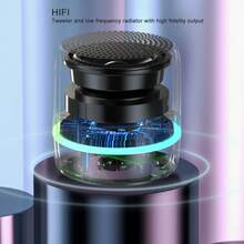 Mini altavoz Bluetooth portátil con graves potentes, micrófono HIFI de silicona con cancelación de ruido, altavoz inalámbrico para música. - Ver 10