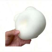 1pc - Soft 10cm Oversized Fluid Bun Ball, Stress Relief Giant Fluid Ball, Large Slow Rebound Squeeze Toy, Oversized Fluid Stress Relief Toy, Mud-Like Mochi Squeeze Toy, Surprise Gift, Birthday Gift, Christmas Gift, Perfect Gift, Gift Toy - Emotional Healing Toy - Emotional Release Toy - Multicolor - View 6