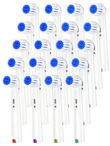 4/12/20 Count Compatible With OralB Electric Toothbrush Replacement Soft Bristles Brush Heads, Toothbrush Head Refills Compatible With Oralb Pro Series Electric Toothbrushes, For Sensitive Care - View 15