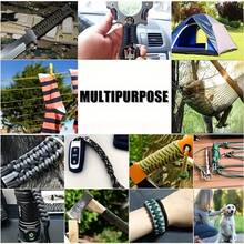7-Strand Core Tent Rope - 3/8/16/31m 4mm - Suitable For Hanging Rope, Picnic, Camping, Clothesline, Pet Leash - DIY Craft Rope (Not Suitable For Skydiving And Other Extreme Sports) - Black - View 4