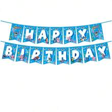 Stitch Themed Birthday Party Tabletop Centerpiece Decor, Home Party Atmosphere Wall Hanging Decoration - Multicolor - View 12
