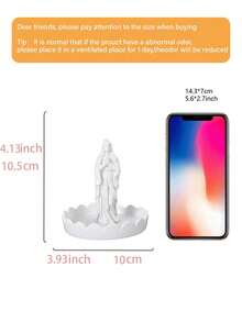 Our Lady Of Lourdes Resin Statue Virgin Mary Model Catholic Virgin Statue Mexican Virgin Statue Saint Home Prayer Decoration Craft Collection Gift Birthday Graduation - Multicolor - View 9