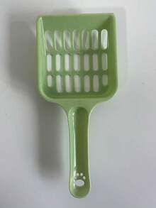 1 pièce Pelle à litière pour chat en plastique PP - Sans alimentation électrique, durable et facile à nettoyer, fournitures de nettoyage pour animaux de compagnie, pelle à litière pour chat, pelle à crottes de chat à long manche, pelle à litière pour chat à grands trous, outil de nettoyage de litière pour chat, réutilisable, couleurs multiples, accessoires pour chatons, essentiels pour animaux de compagnie, fournitures de litière pour chat. Couleur expédiée au hasard - Multicolore - Voir 13