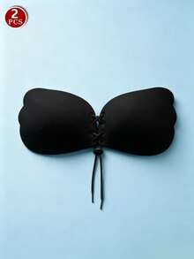 Hidden Adhesive Bra Strapless Plus Size Goddess Breast Petals Invisible Lift-Up Push-Up Bra, For Strapless Dress Wedding Gown - Multicolor - View 15