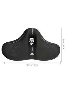 TOSUOD Bicycle Seat - Ergonomic Bicycle Saddle With Shock-Absorbing Padding, Anti-Slip Surface And Thickened Cushioning, Suitable For Long-Distance Riding - Compatible With Road Bikes, Mountain Bikes And Hybrid Bicycles - Fits Rear Rack/Mounting Bracket - Ideal Choice For Male And Female Cyclists, Bicycle Seat, Comfortable Riding Gear, High-Quality Padding, Suitable For Long-Distance Riding, Thickened Comfort, Reinforced Stitching, Adult Cyclists - Multicolor - View 13