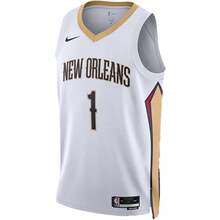 Nike 正品 2023 春季紐奧良鵜鶘隊男款運動球衣 DN2086-100 - DN2086-100 - 查看 8