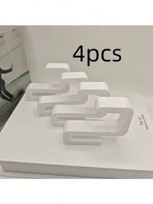 1/4個重型浴室掛鉤，適用於8mm玻璃門，無需鑽孔，耐用塑料材質，用於掛浴室衣物、浴巾、毛巾（黑色、白色）可選 - 彩色 - 查看 7
