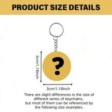 8/15 piezas Llaveros de fútbol lindos, decoraciones planas 2D para mochilas, colgantes de PVC exquisitos para mochilas, regalos ideales para accesorios de adorno de mochila - Multicolor - Ver 8