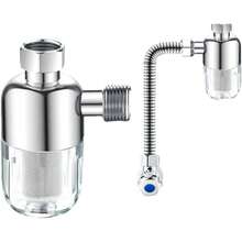 [316 Stainless Steel Water Heater Pre-Filter]Home Appliance Protection Anti-Scaling Tool! 316 Steel + Refined Copper Heat Resistant Anti-Rust, Micron Filtration Removes Impurities + Anti-Scaling Anti-Clogging, Transparent Chamber Visible Easy To Rinse No Replacement Core, Compatible With Most Water Heater Inlet Pipes, Extends Appliance Life - one-size - View 1