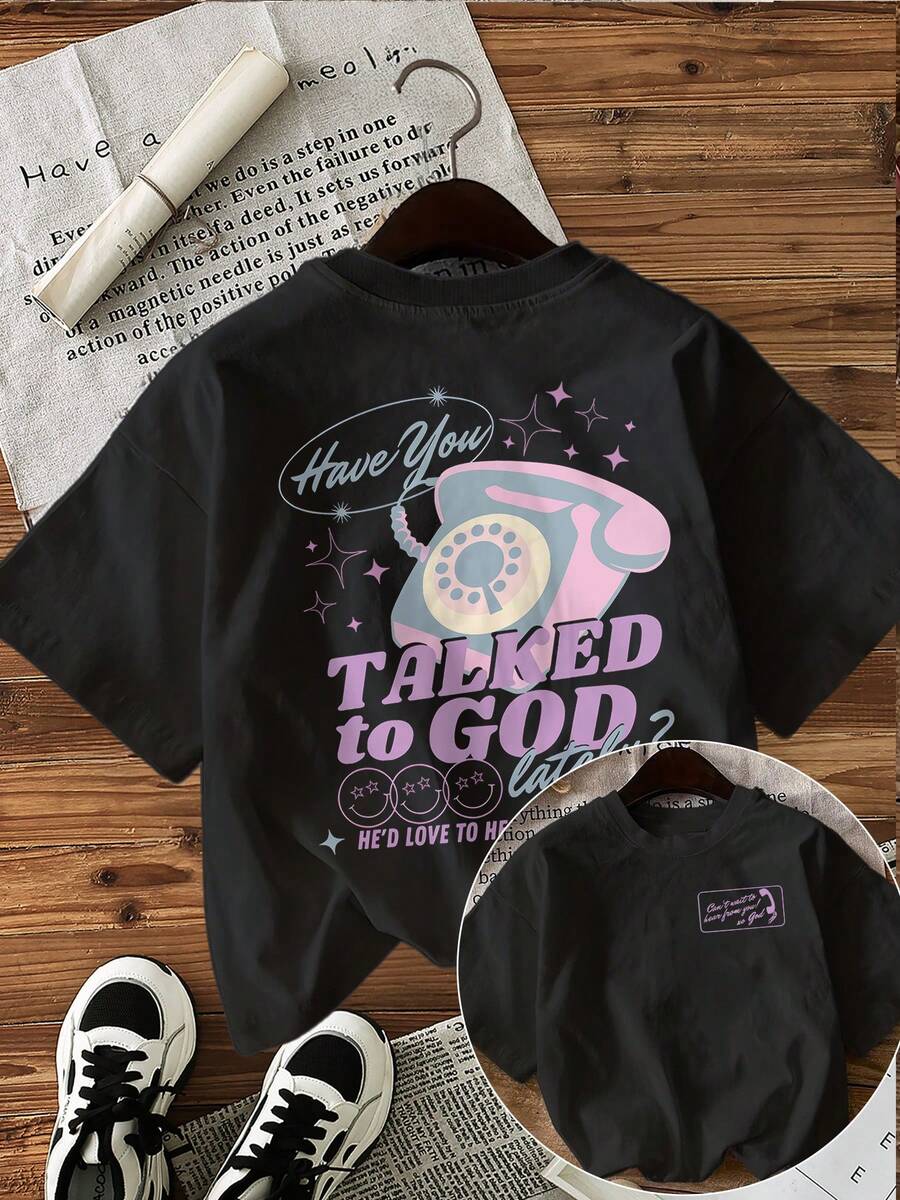 Women T-Shirts - Black - View 1