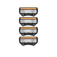 Compatible With Fusion Handle, Men's Manual Razor With 12 Replacement Blades, 6-Layer Stainless Steel Shaver Blade, Classic Daily Use Grooming Tool For Men - Multicolor - View 14