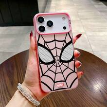 Phone Case: Spider For Man Phone Case For Apple 17, Suitable For  Cartoon Creative  Brand M's For  17/17 ProMax/Air/16Pro/15/14Plus/13/12/11  Trd Spider Web Print Protective Case.Holiday Accessories. - Purple - View 8