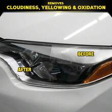 JB-XPCS Car Headlight Repair Spray - Removes Yellow Oxidation, Scratches, Fog, Instantly Brightens Front And Rear Headlights - Suitable For Car Front And Rear Lights, Prevents Yellowing And Oxidation - Effective Repair Solution - Multicolor - View 6